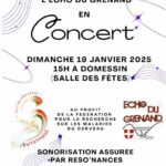 Concert (Groupe vocal Si l’on chantait et l’Echo du Grenand)